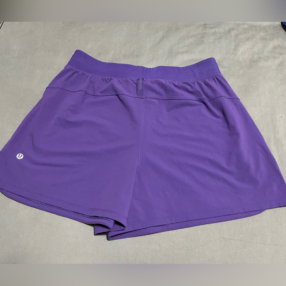Lululemon License to Train High-Rise Short 4", size 8, Petrol Purple - Picture 8 of 11